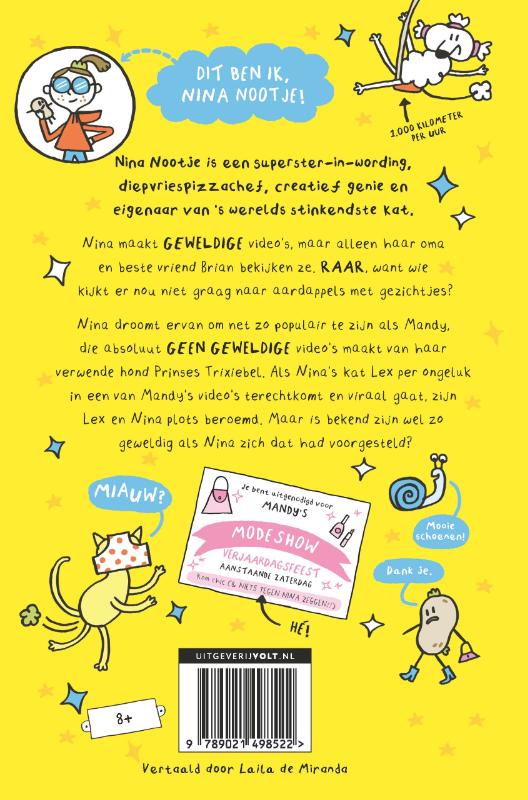 Nina Nootje is geweldig (Hardback)