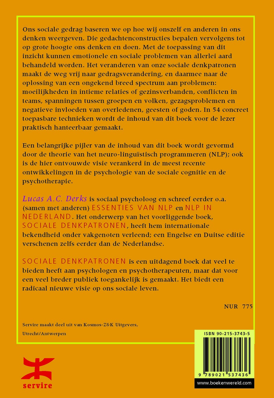 Sociale denkpatronen (Paperback)