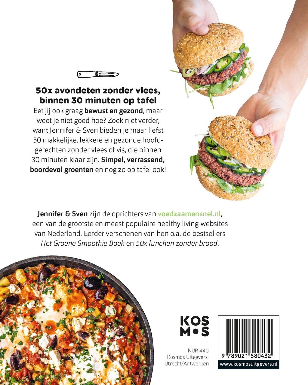 50x avondeten zonder vlees (Hardback)