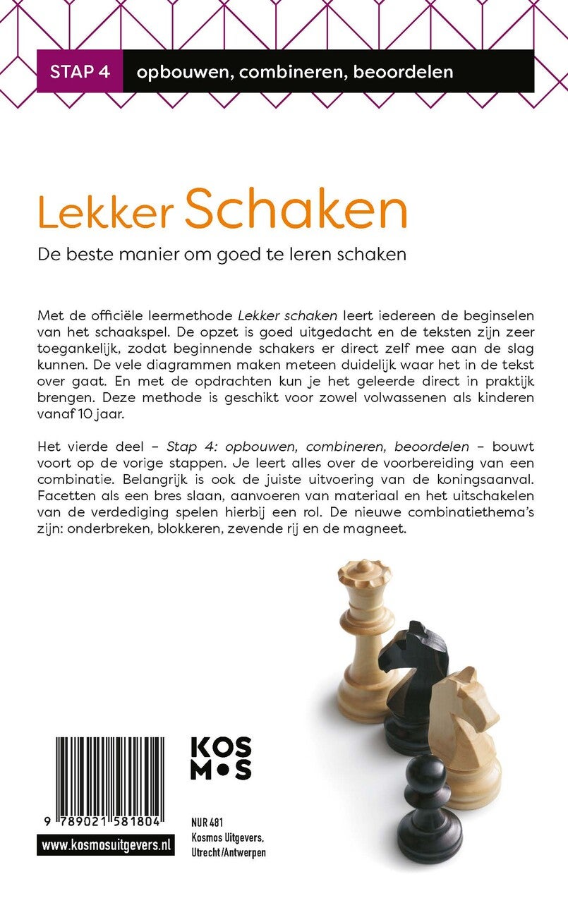 Lekker schaken stap 4 (Paperback)