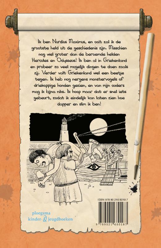 Het dagboek van Nurdius Maximus in Griekenland (Hardback)