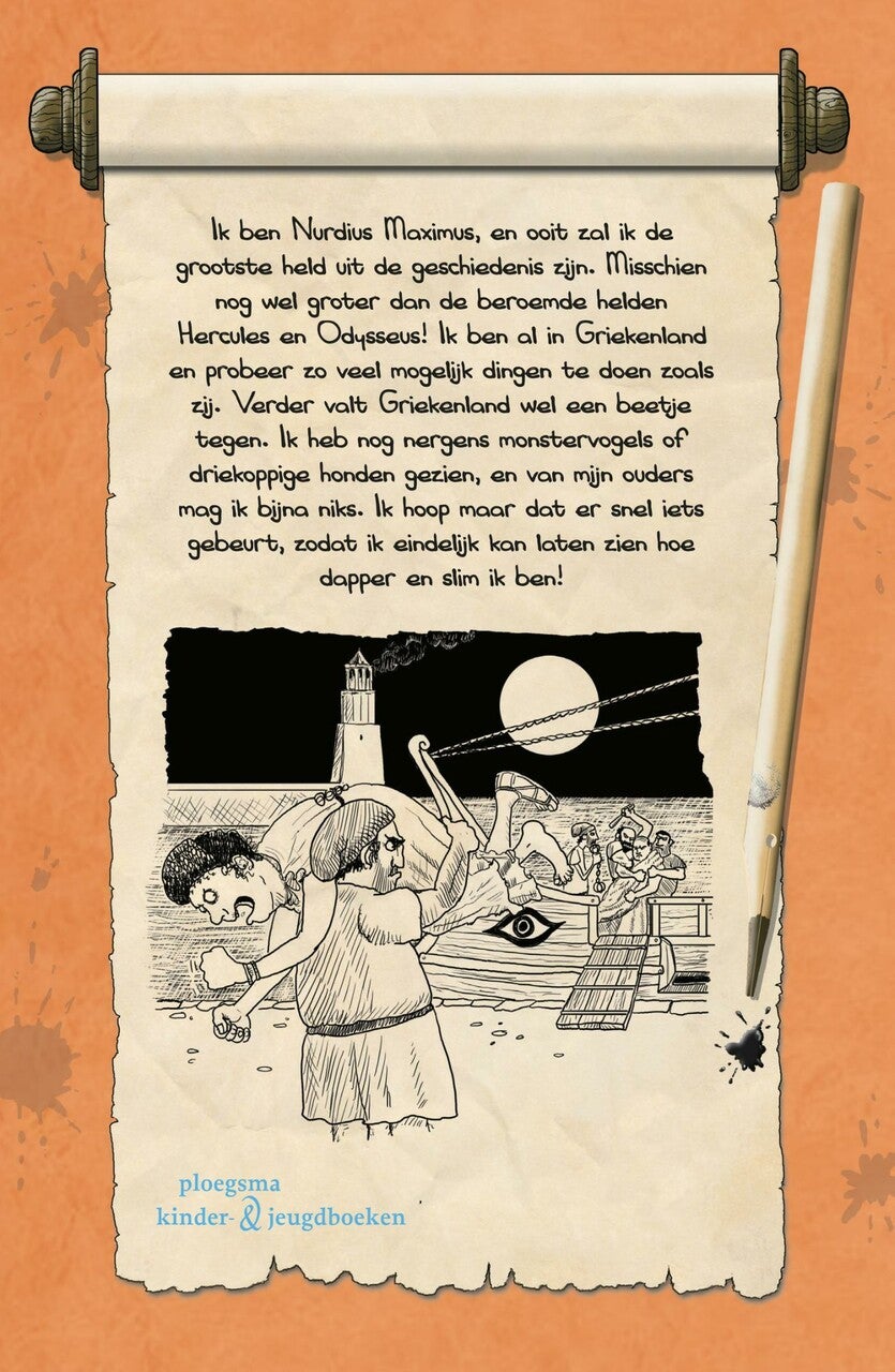 Het dagboek van Nurdius Maximus in Griekenland (E-book)