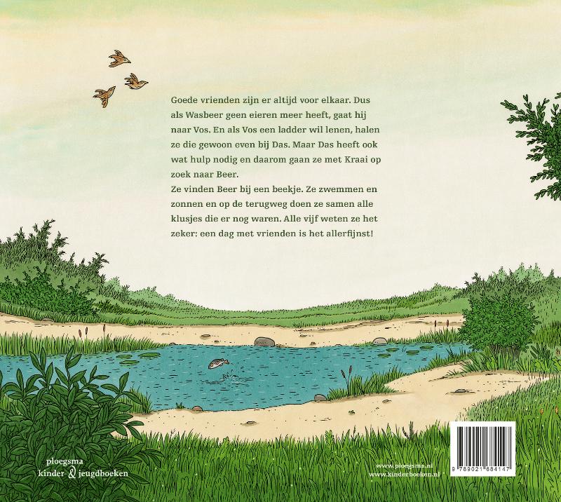 Een dag met vrienden (Hardback)