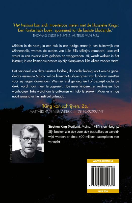 Het instituut (Paperback)