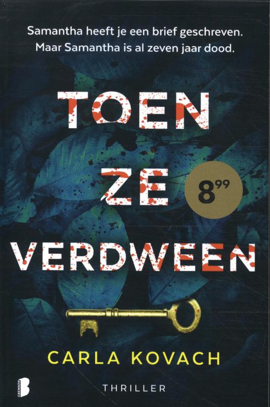 Toen ze verdween (Paperback)