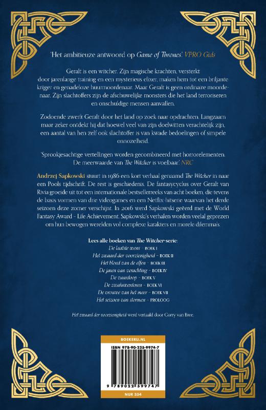 Het zwaard der voorzienigheid (Paperback)