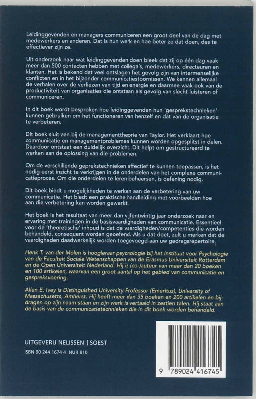 Effectieve communicatie voor managers en leidinggevenden (Paperback)