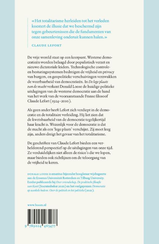 De lege plaats van de macht (Paperback)
