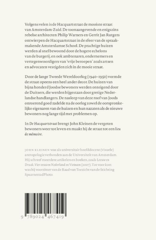 De Hacquartstraat (Paperback)