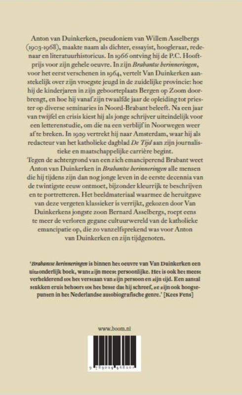 Brabantse herinneringen (Hardback)