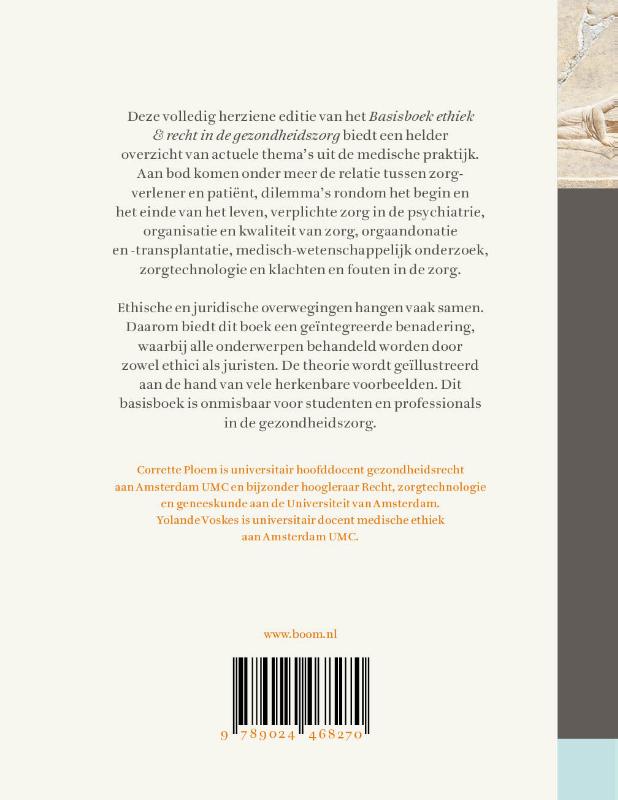 Basisboek ethiek en recht in de gezondheidszorg (Paperback)