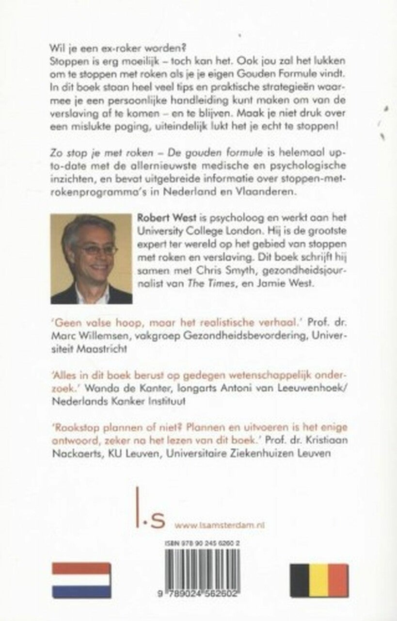 Zo stop je met roken - De gouden formule (E-book)