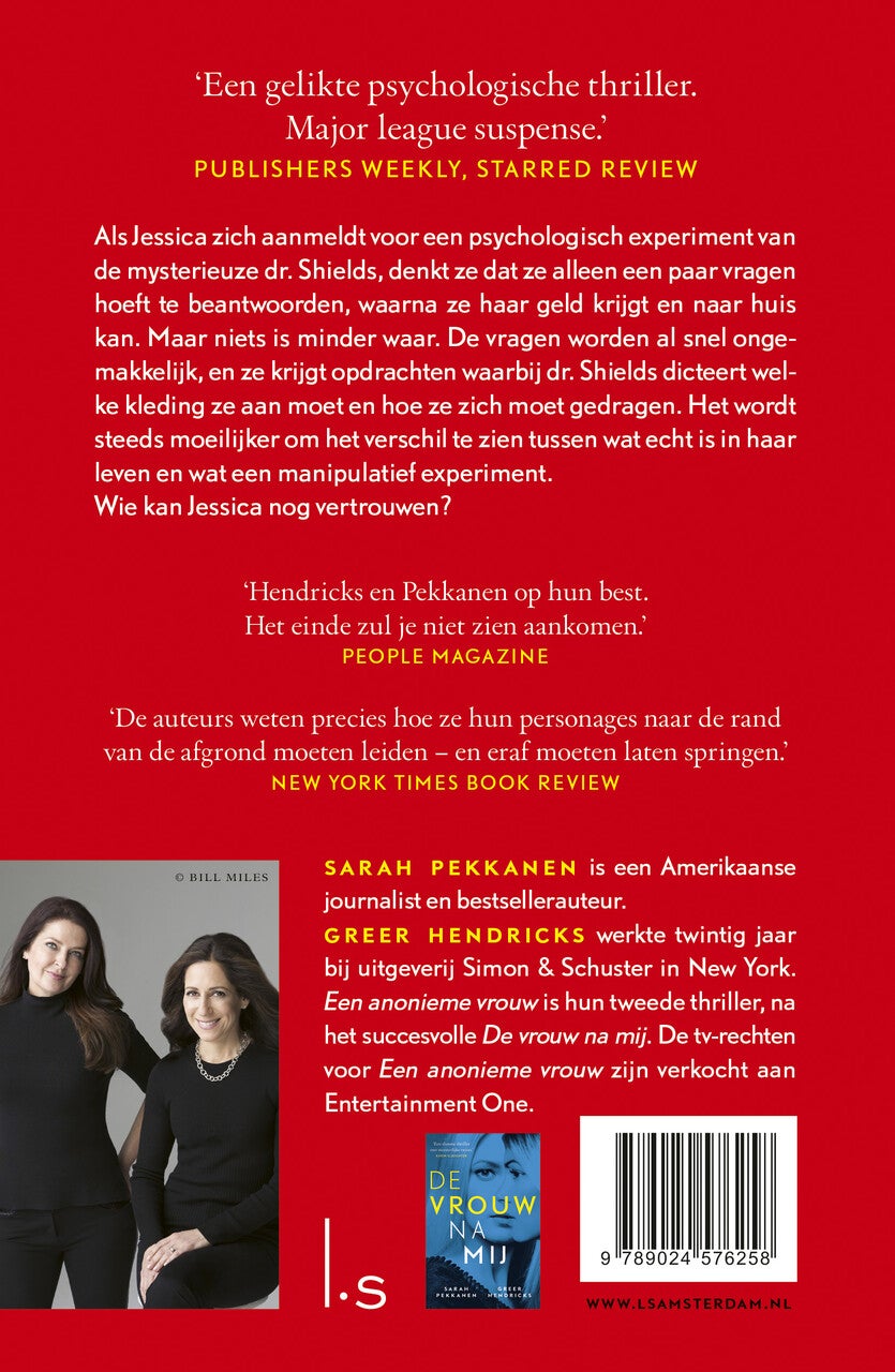 Een anonieme vrouw (Paperback)