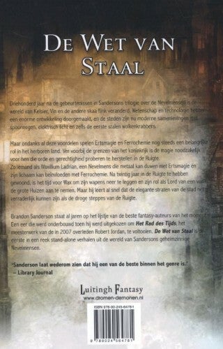 De wet van staal (Paperback)