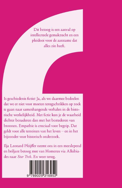 Is geschiedenis fictie? (Hardback)