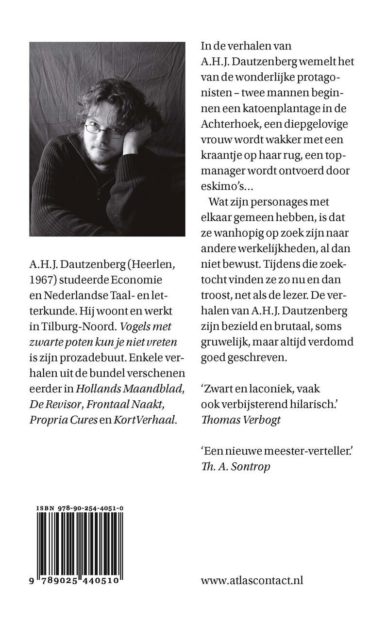 Vogels met zwarte poten kun je niet vreten (Paperback)