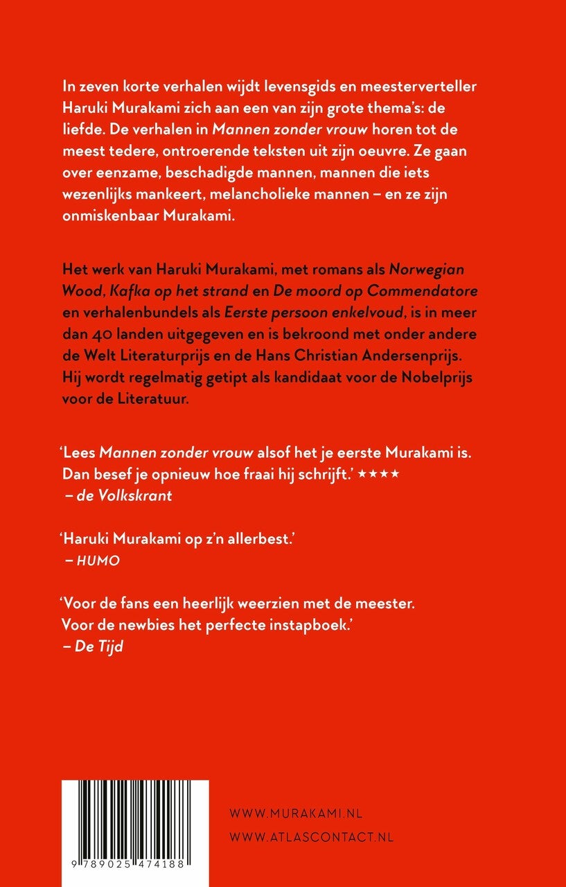 Mannen zonder vrouw (E-book)