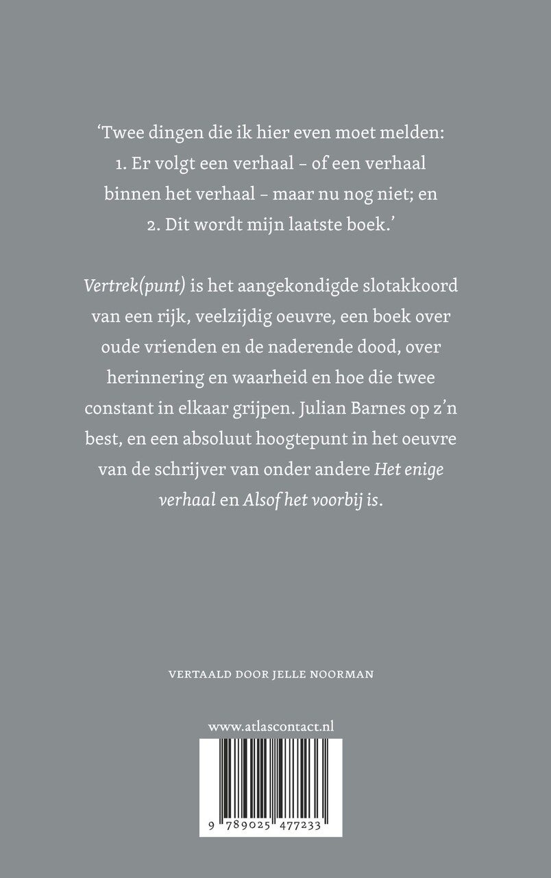 Vertrek(punt) (Hardback)