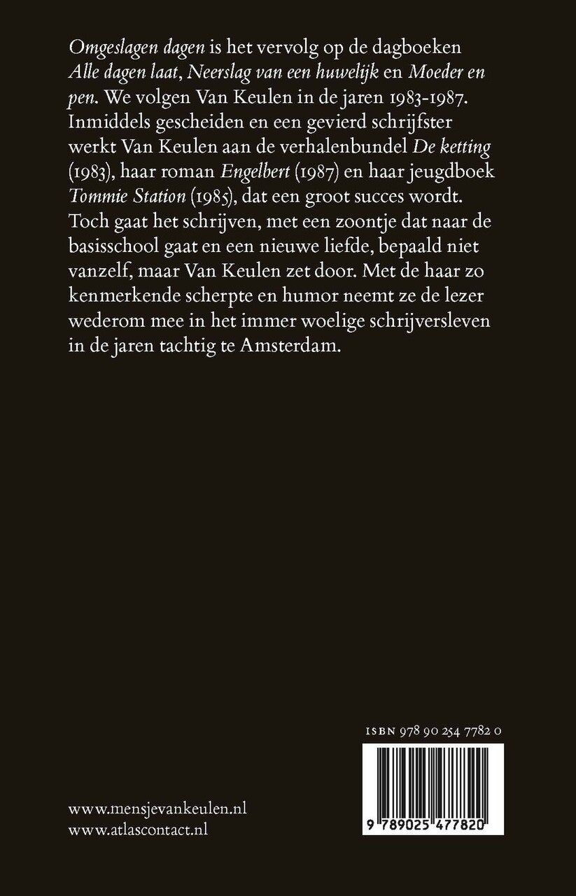 Omgeslagen dagen (E-book)