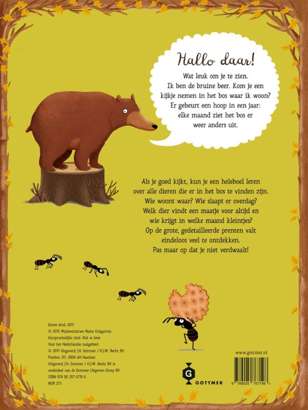 Twaalf maanden in het bos (Hardback)