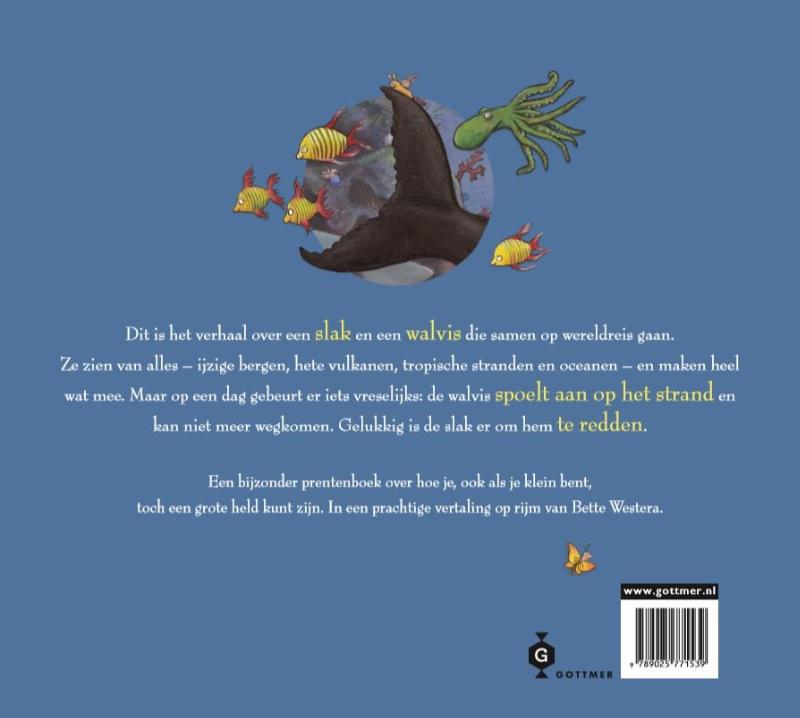 De slak en de walvis (Hardback)