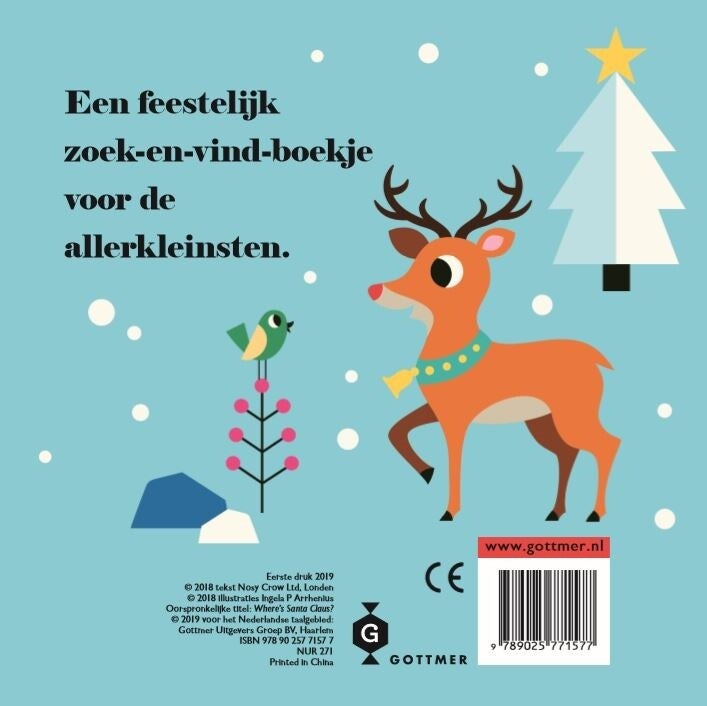 Kerstman, waar ben je? (Hardback)