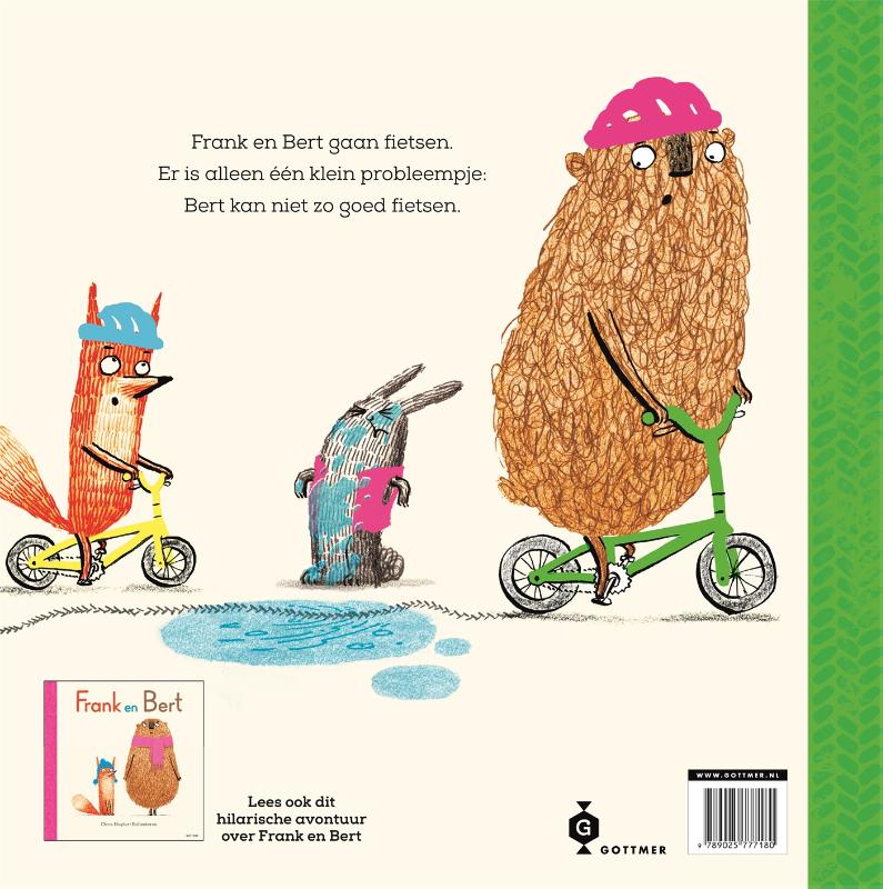 Frank en Bert op de fiets (Hardback)