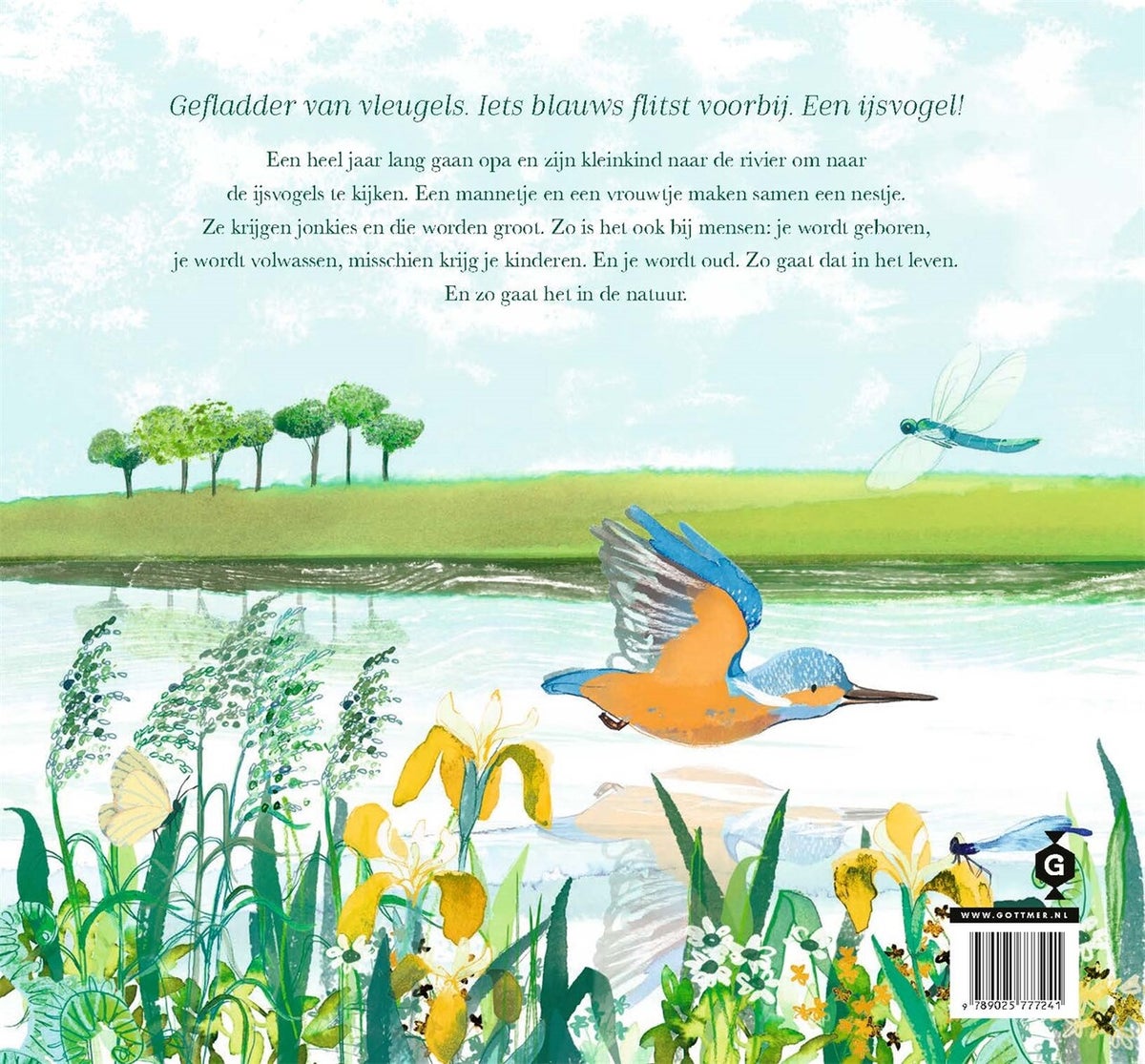 Opa en de ijsvogel (Hardback)