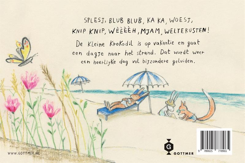 Wat zegt de kleine krokodil op vakantie? (Kartonboek)