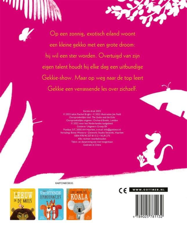 Gekkie de gekko (Kartonboek)