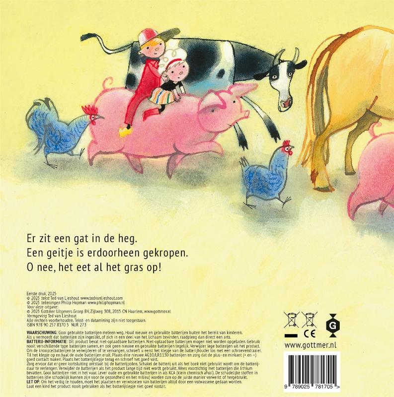 Boer Boris en het geitje (Kartonboek)