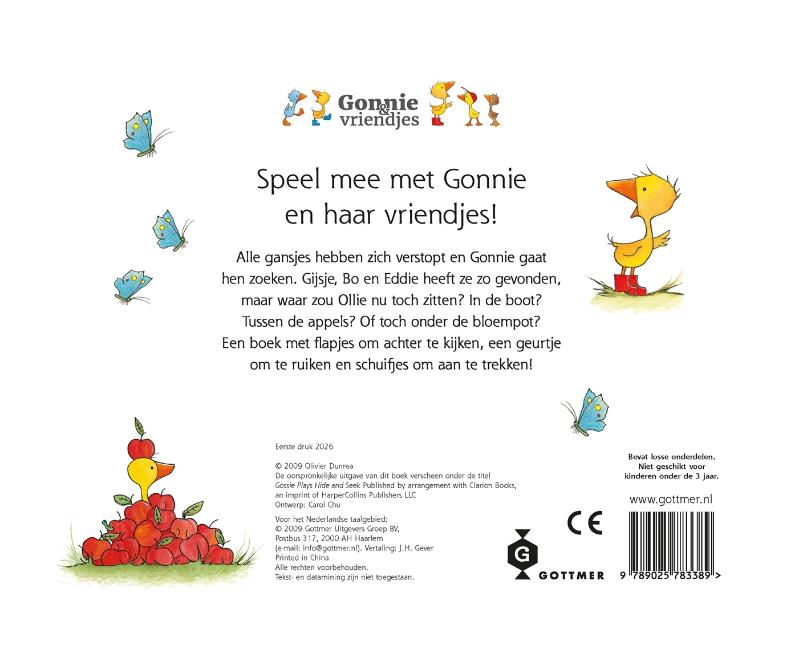 Gonnie en vriendjes - Zoek en vind (Kartonboek)