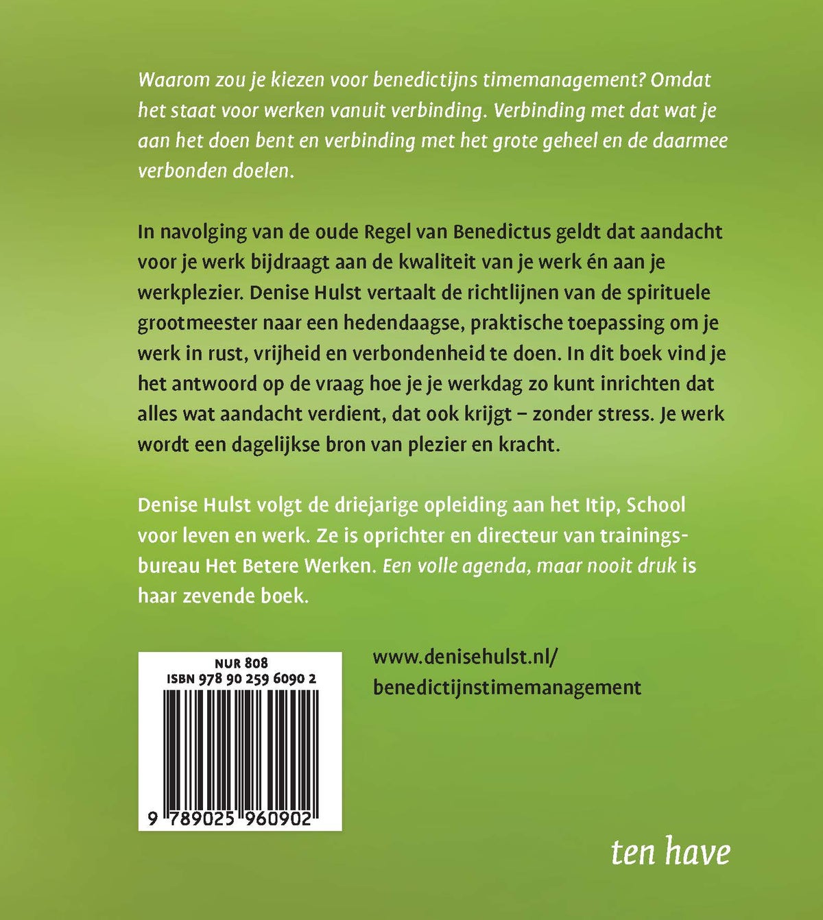 Een volle agenda maar nooit druk (E-book)