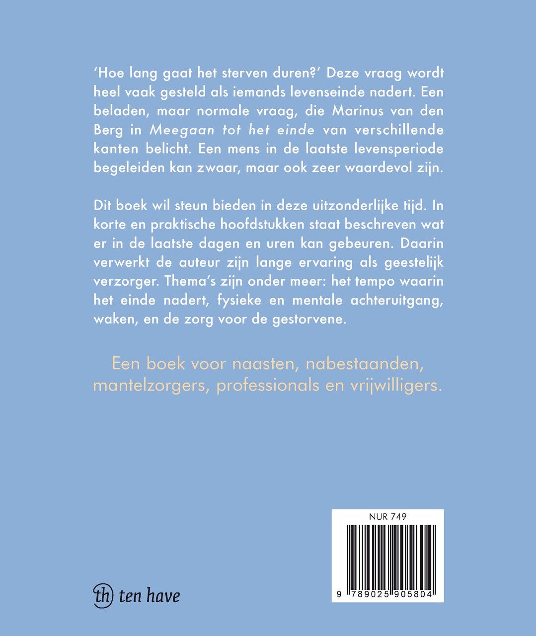 Meegaan tot het einde (E-book)