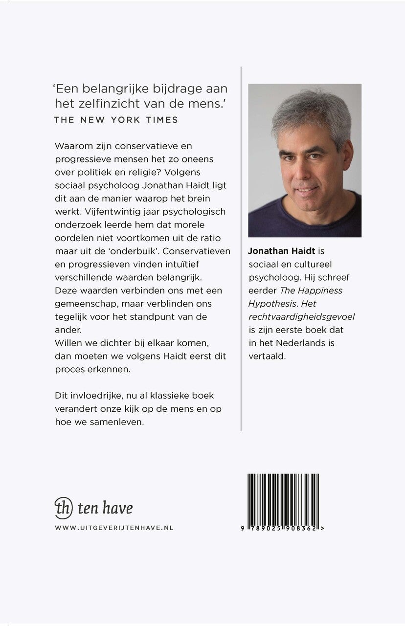 Het rechtvaardigheidsgevoel (Paperback)