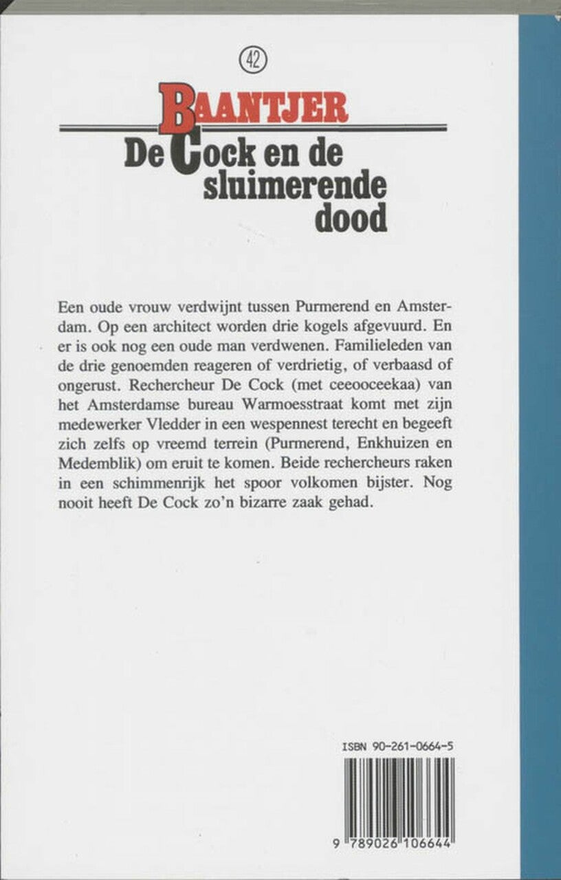 De Cock en de sluimerende dood (E-book)