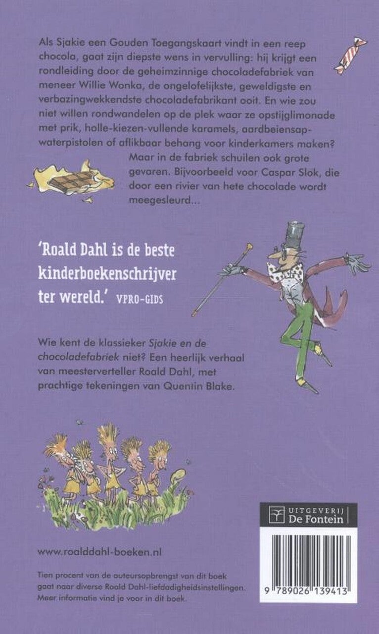 Sjakie en de chocoladefabriek (E-book)