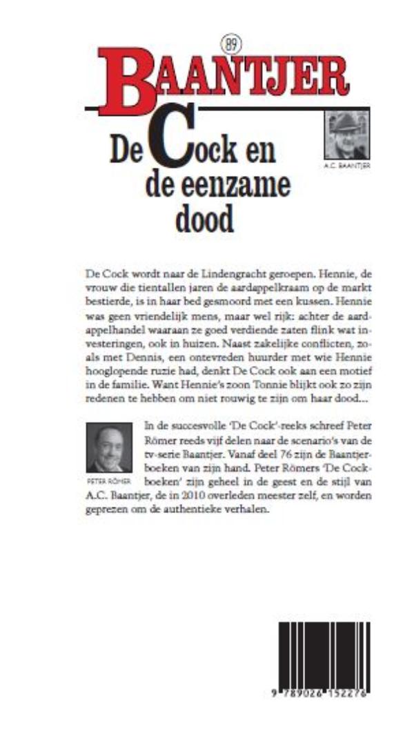De Cock en de eenzame dood (E-book)