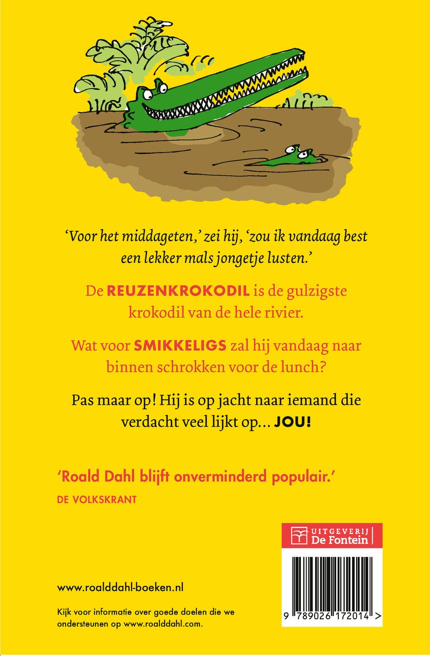 De reuzenkrokodil (Paperback)