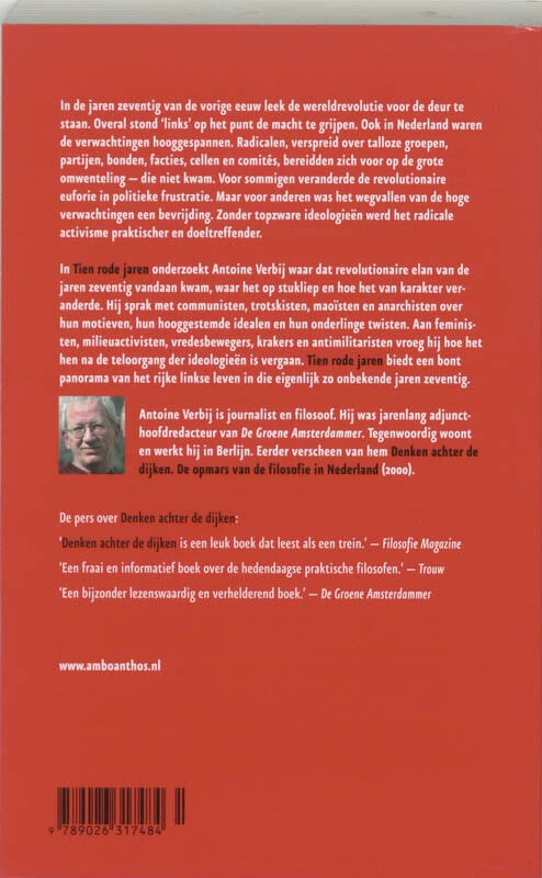 Tien rode jaren (E-book)