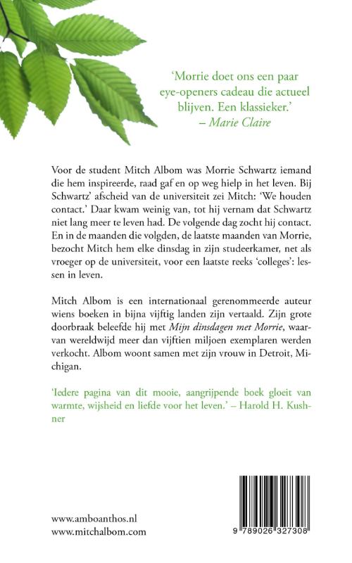 Mijn dinsdagen met Morrie (Paperback)