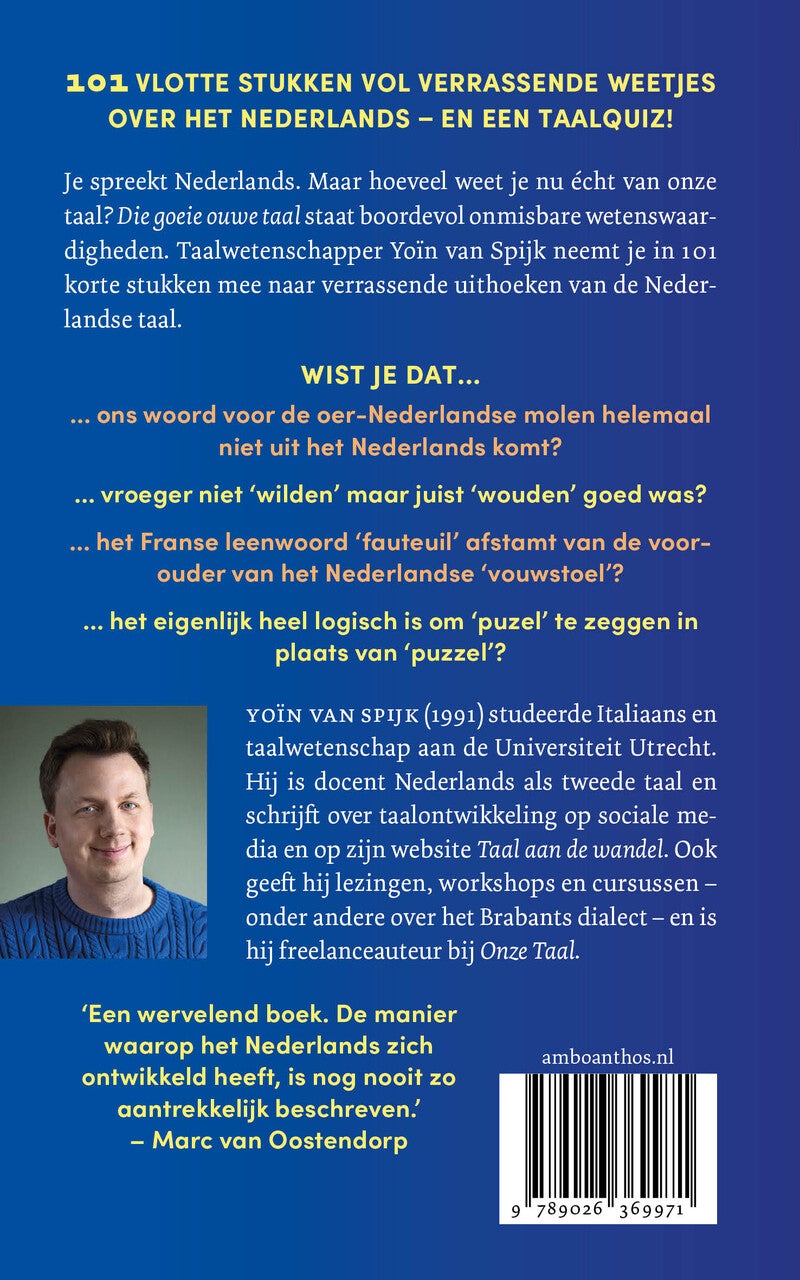 Die goeie ouwe taal (Paperback)
