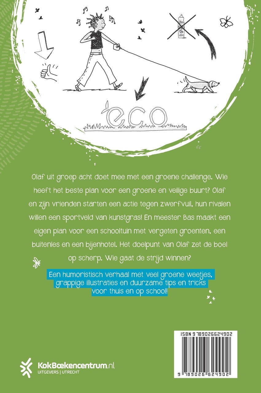 Olaf en de groene challenge (Paperback)
