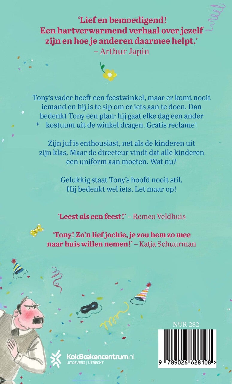 De geniale avonturen van Tony Confetti (Hardback)