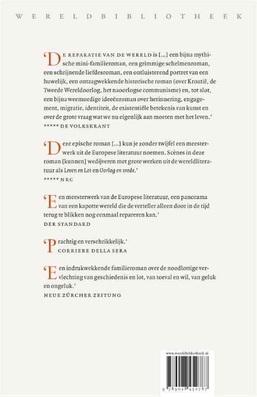 De reparatie van de wereld (Hardback)