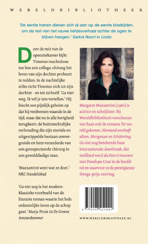 Ga niet weg (Hardback)