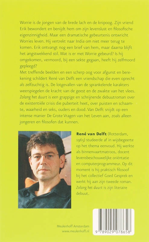 Zolang het duurt (Paperback)