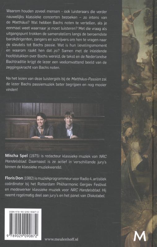 De Matthäus-Passion (Hardback)