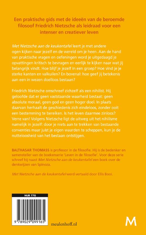 Met Nietzsche aan de keukentafel (Hardback)