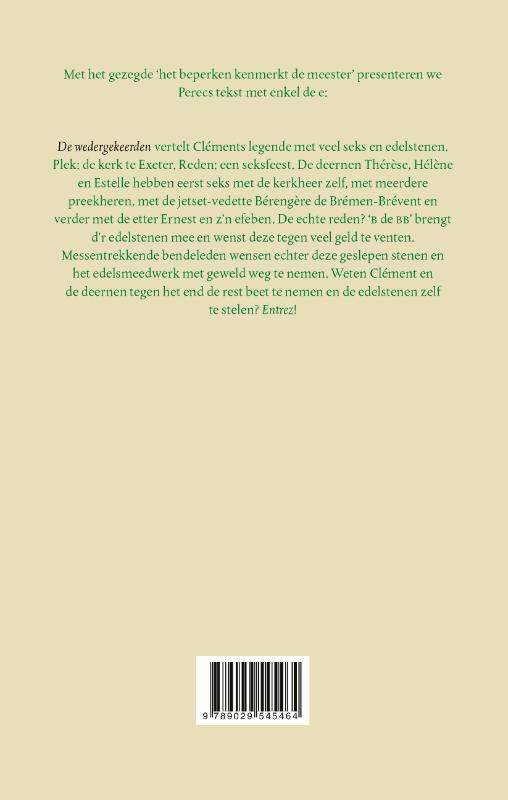 De wedergekeerden (Hardback)